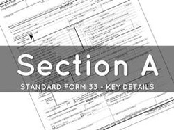 A. Solicitation/Contract Form (SF33)